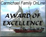 Awarded by Carmichael Family OnLine - 31 July 2002